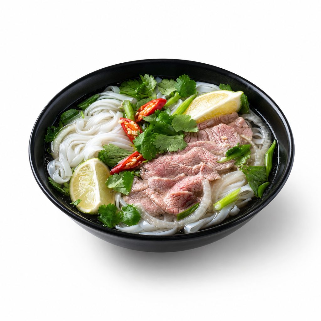 5. Tái Gàu, Sách / Rare Steak, Flank & Tripe.