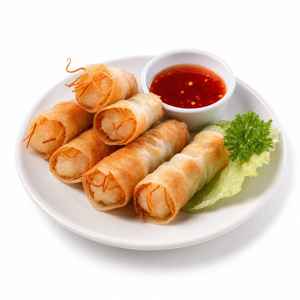 22A. Goi Cuon Tom (2) / Shrimp Spring Rolls.