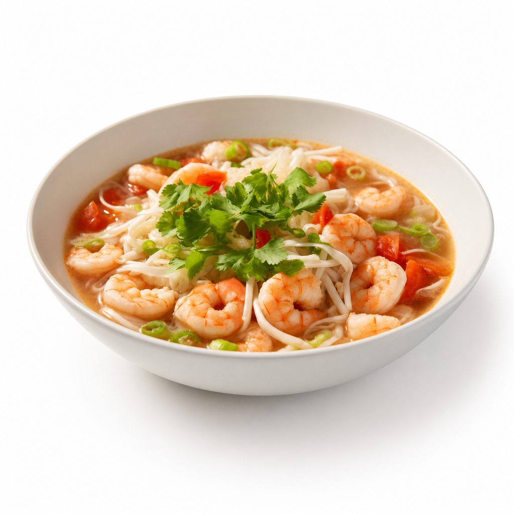 39. Bún Tôm Nướng / Rice Noodle w/ Grilled Shrimp.