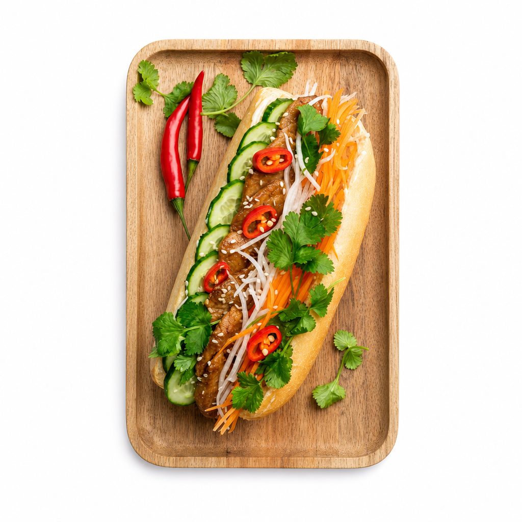 30. Bami Bò Nướng / Grilled Beef.