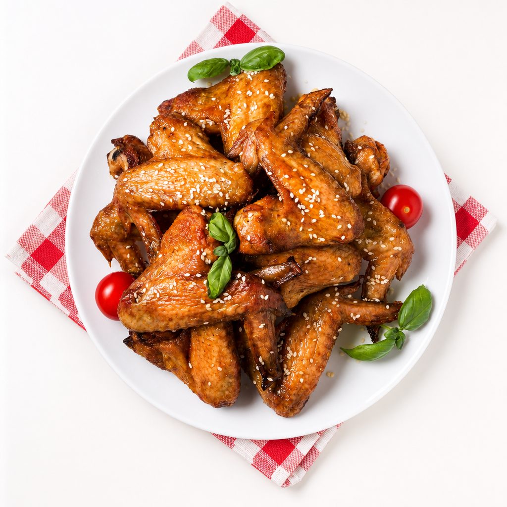27. Cánh Gà Chiên Nước Mắm/ Chiken Wings W/ Fish Sauce.