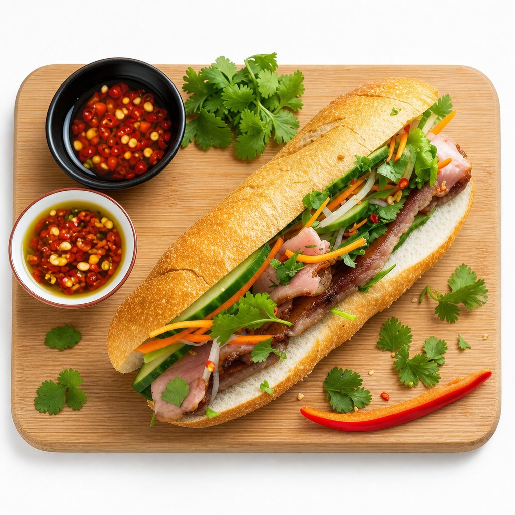Half French Bread/ Banh Mi O.