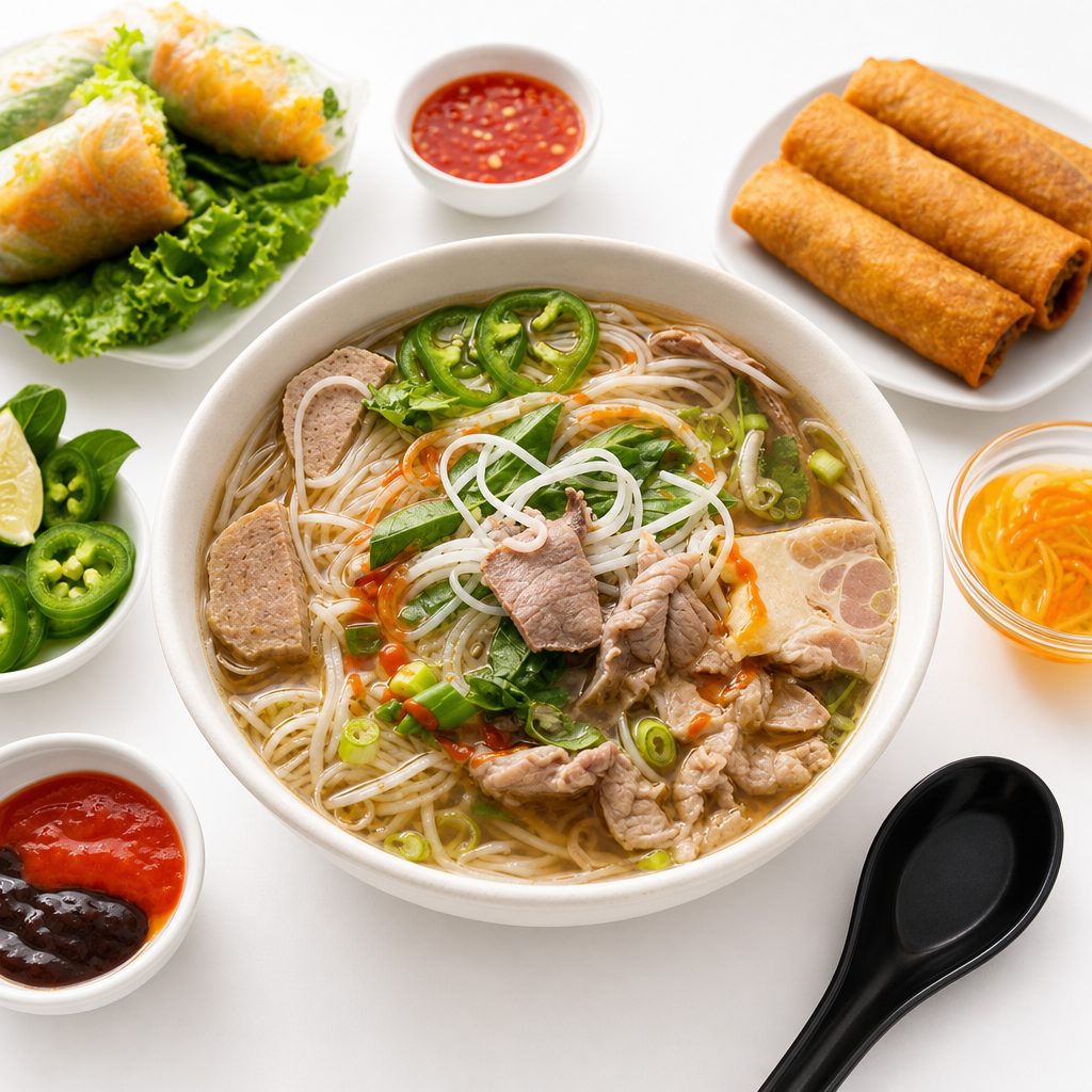 14. Phở Bò Viên / Beef Balls & Noodle.