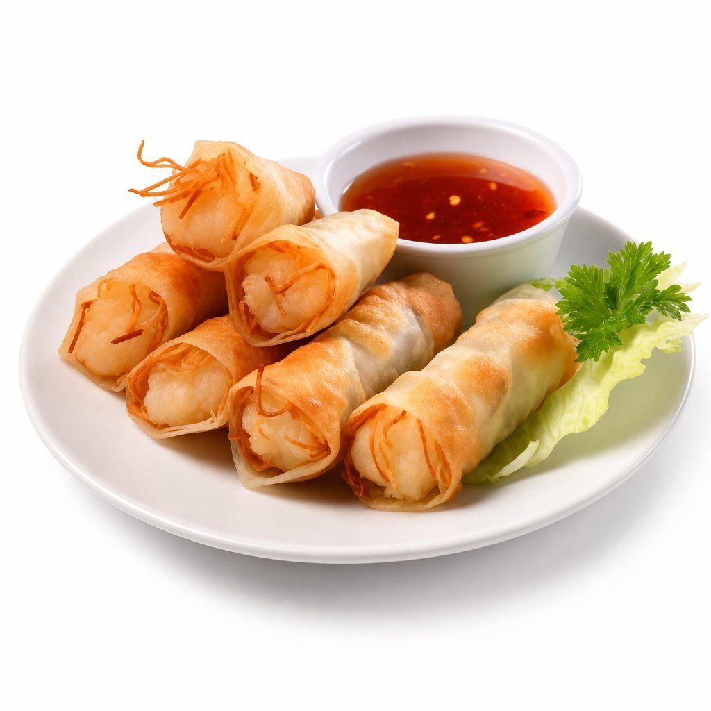 23A. Cha Gio Tom (4 Rolls) / Egg Rolls Shrimp.