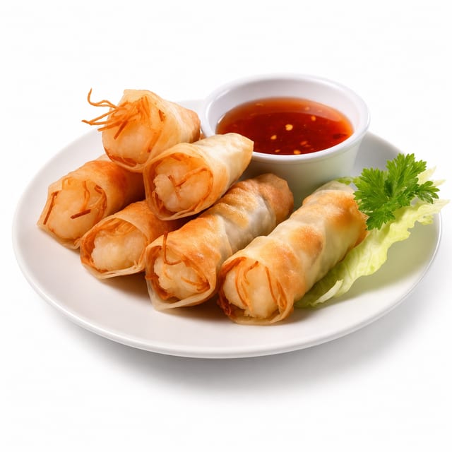 23A. Cha Gio Tom (4 Rolls) / Egg Rolls Shrimp.