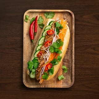 28. Bami Thịt Nướng / Grilledpork