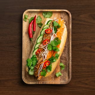 30. Bami Bò Nướng / Grilled Beef